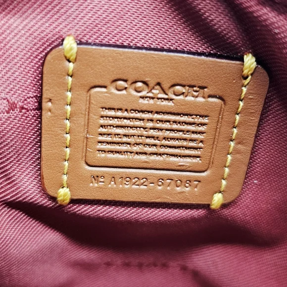 Coach Sadie Crossbody Clutch With Floral Bundle Print Crossbody Style No. 67087 - Picture 10 of 14